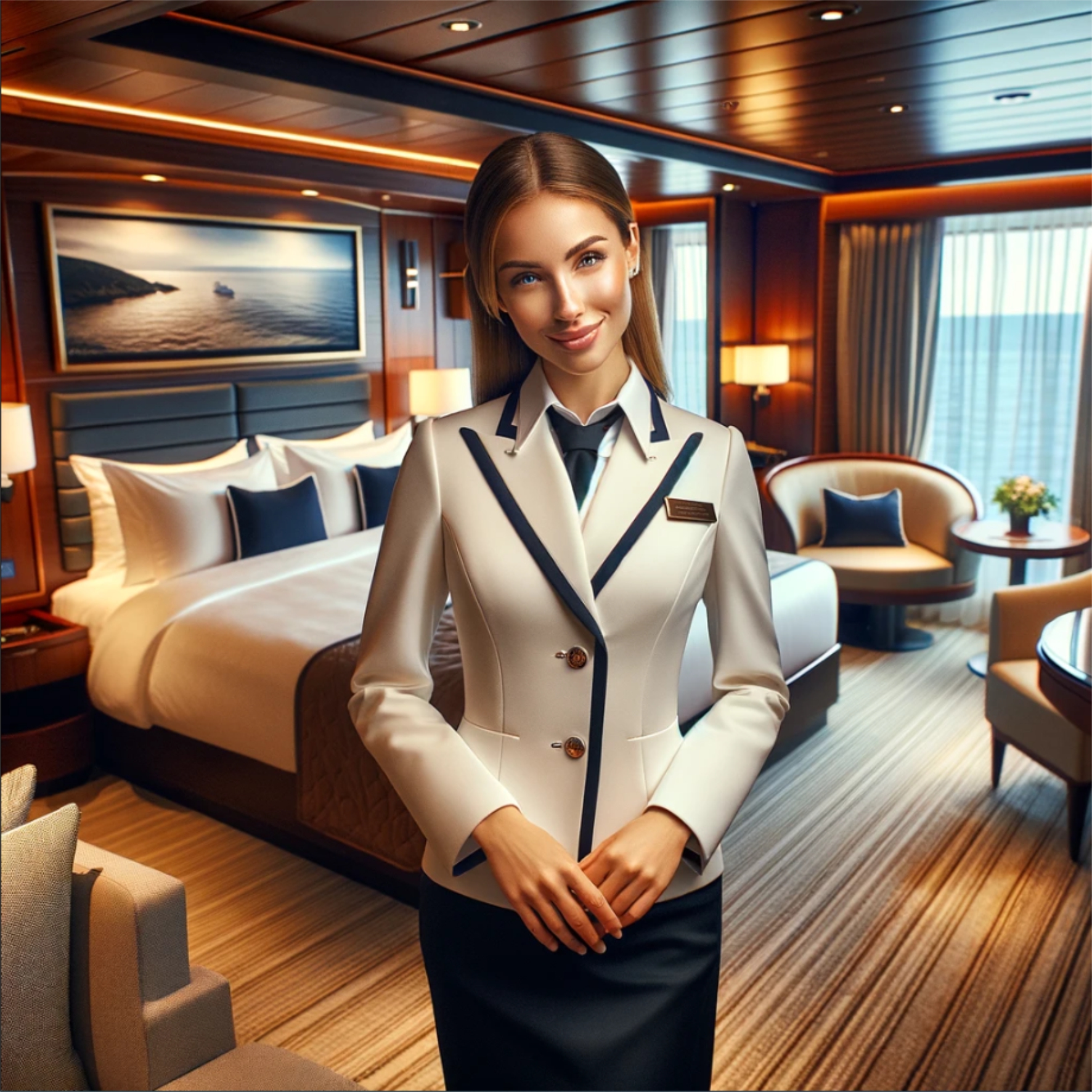 Cabin Stewardess (Cruise Vessel)