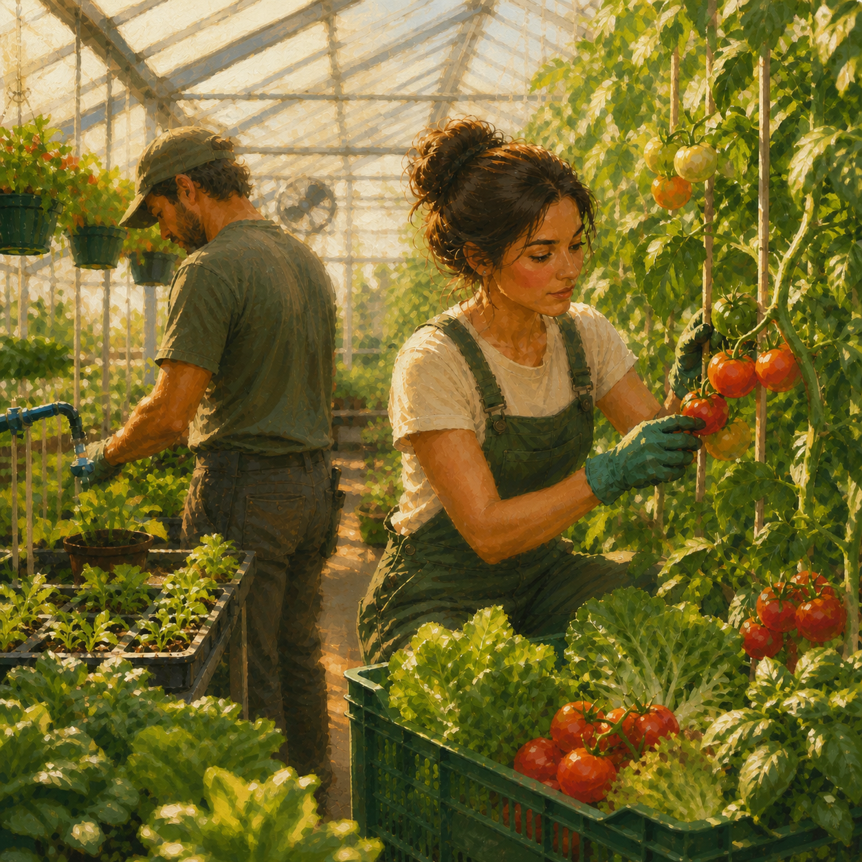Greenhouse Worker